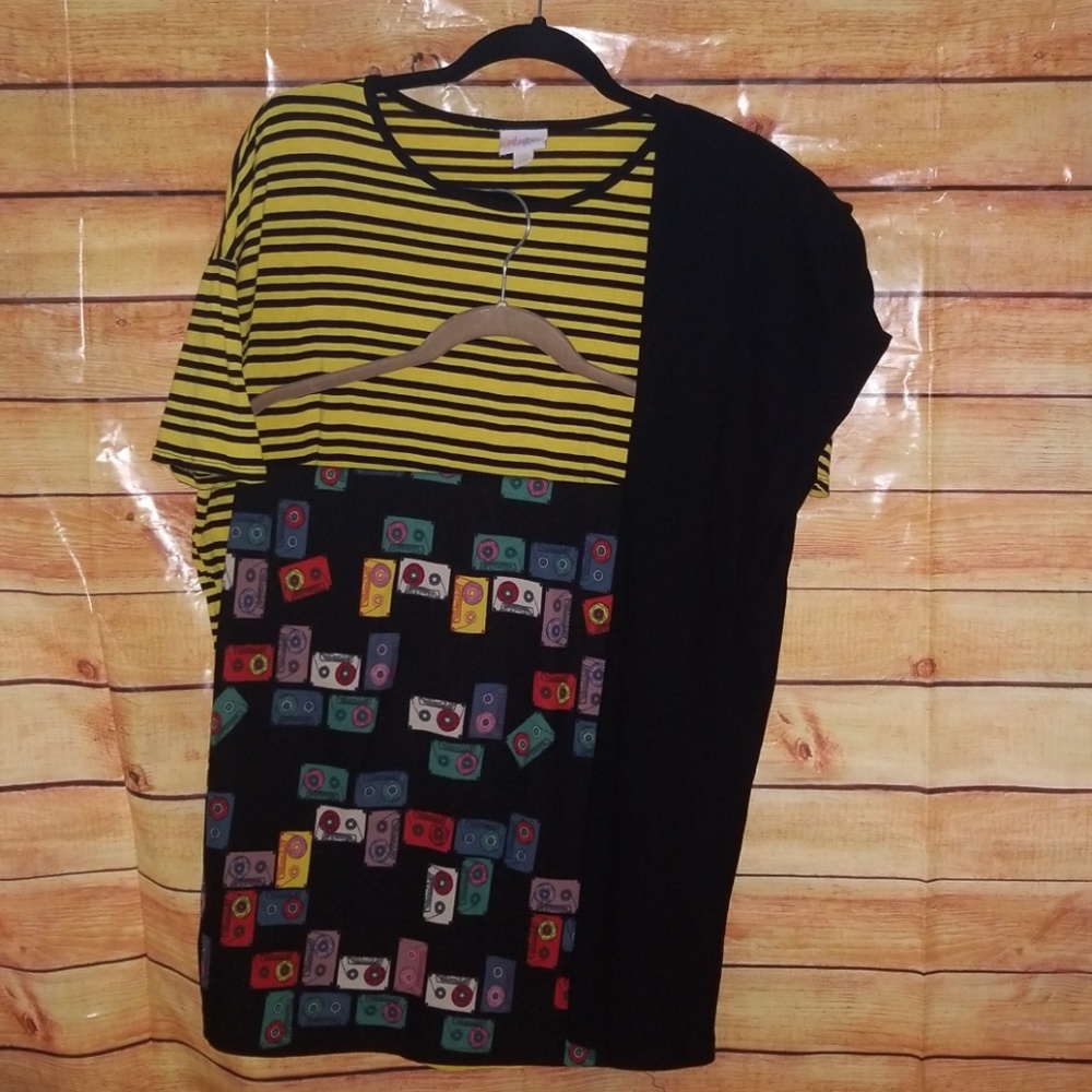 3pc LuLaRoe outfit XXS Irma OS BLACK S Cassie